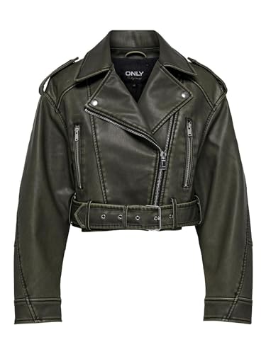 ONLY Female Faux Leather Jacket Onlla Faux Leather Jacket